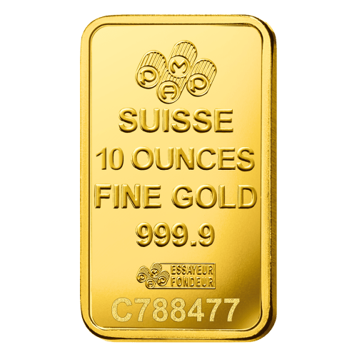 10 oz Lady Fortuna Gold Bar | PAMP Suisse