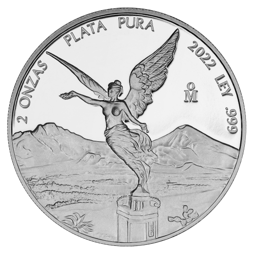2 oz 2022 Mexican Libertad Proof Silver Coin | Mexican Mint