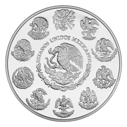 Pièce 1 once d'argent Épreuve numismatique Libertad mexicaine 2022 | Monnaie mexicaine
