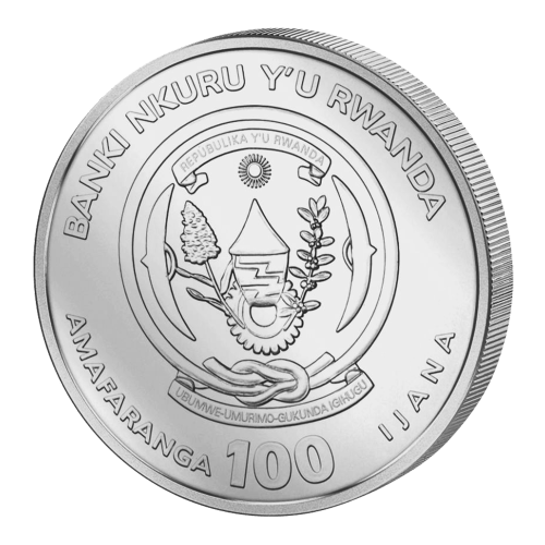1 oz 2023 Lunar Year of the Rabbit Platinum Coin | Rwanda