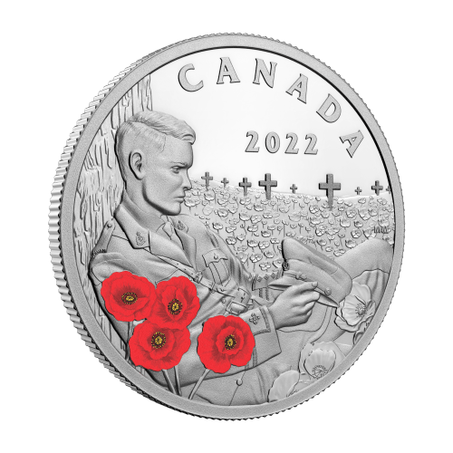 1 oz 2022 Remembrance Day Silver Coin | Royal Canadian Mint