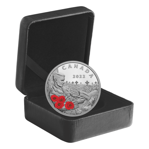 1 oz 2022 Remembrance Day Silver Coin | Royal Canadian Mint