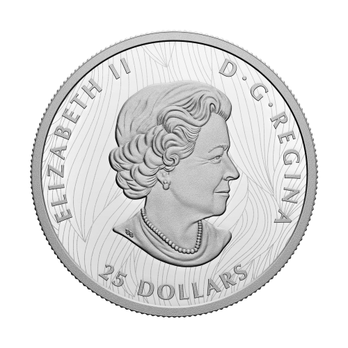1 oz 2022 Timber Wolf Extraordinary High Relief Silver Coin | Royal Canadian Mint