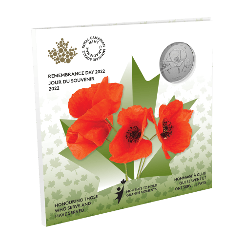 Pièce 1/4 once d'argent Grands moments : Jour du souvenir 2022 | Monnaie royale canadienne