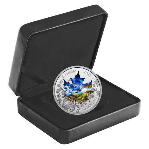 Pièce 3 onces d'argent Collage canadien 2022 | Monnaie royale canadienne