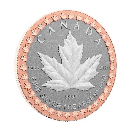 Set of 5 x 2023 35th Anniversary of the Silver Maple Leaf Silver Coins | Royal Canadian Mint