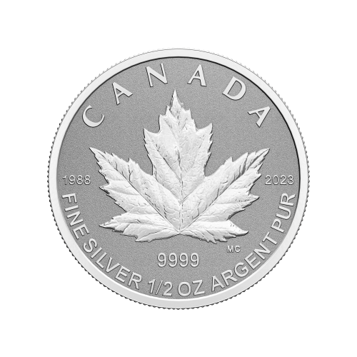 Set of 5 x 2023 35th Anniversary of the Silver Maple Leaf Silver Coins | Royal Canadian Mint