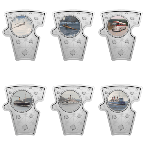 Set of 14 x 2022 Canadian Passages Puzzle Silver Coins | Royal Canadian Mint