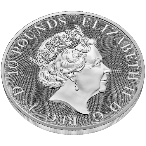 10 oz 2023 Tudor Beasts: The Yale of Beaufort Silver Coin | The