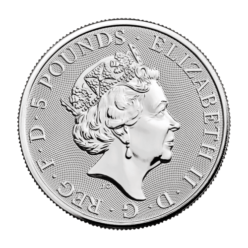 Pièce 2 onces d'argent Les bêtes de Tudor : Le Yale de Beaufort 2023 | La Monnaie royale