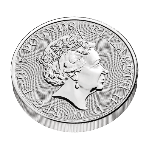 Pièce 2 onces d'argent Les bêtes de Tudor : Le Yale de Beaufort 2023 | La Monnaie royale