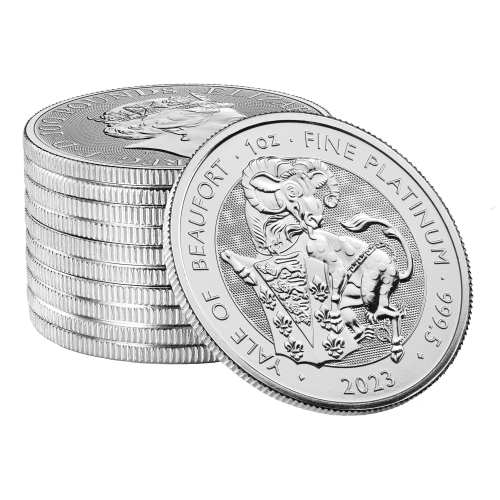 1 oz 2023 Tudor Beasts: The Yale of Beaufort Platinum Coin | The Royal Mint
