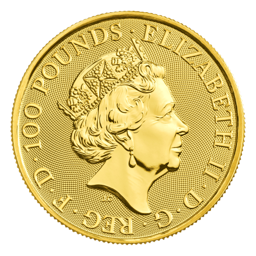 1 oz 2023 Tudor Beasts: The Yale of Beaufort Gold Coin | The Royal Mint