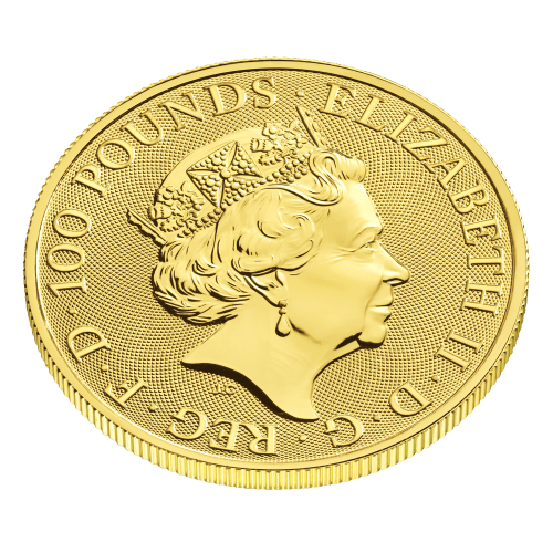 1 oz 2023 Tudor Beasts: The Yale of Beaufort Gold Coin | The Royal Mint