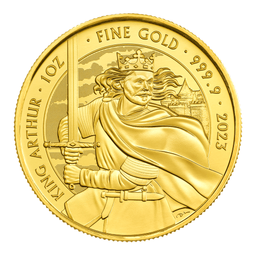 1 oz 2023 King Arthur Gold Coin | The Royal Mint