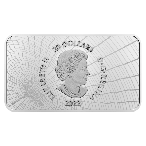 1 oz 2022 Canada's Unexplained Phenomena: The Yukon Encounter Rectangular Silver Coin | Royal Canadian Mint