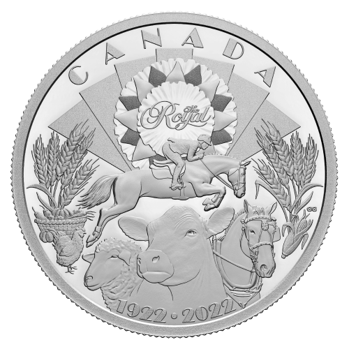 Pièce 2 onces d'argent 100e anniversaire de la Royal Agricultural Winter Fair 2022 | Monnaie royale canadienne