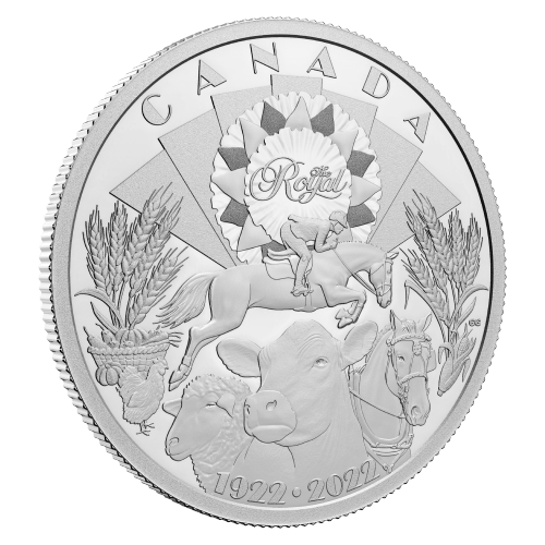 Pièce 2 onces d'argent 100e anniversaire de la Royal Agricultural Winter Fair 2022 | Monnaie royale canadienne