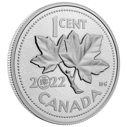 5 oz 2022 10th Anniversary of the Last Penny Silver Coin | Royal Canadian Mint