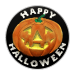 Ronde 1 once d'argent colorée Halloween : Citrouille | Monnaie de SilverTowne