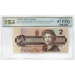1986 $2 Canadian Banknote PCGS MS-67 | Royal Canadian Mint