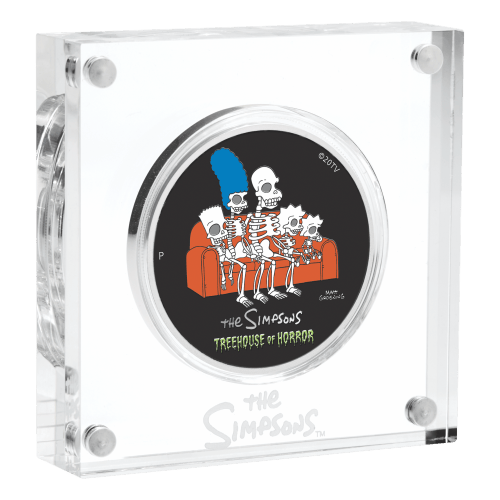 1 oz 2022 The Simpsons: Treehouse of Horror Colourized Silver Coin | Perth Mint