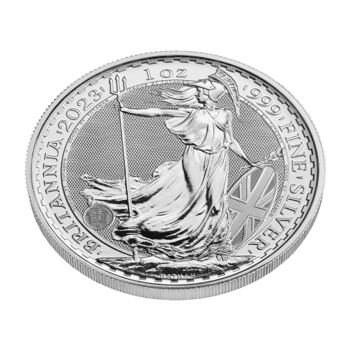 Pièce 1 once d'argent Britannia : Reine Elizabeth II 2023 | La Monnaie royale