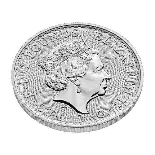 Pièce 1 once d'argent Britannia : Reine Elizabeth II 2023 | La Monnaie royale