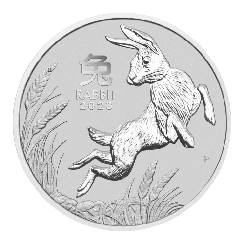 Pièce 1 once de platine Série Lunaire III australienne : Année du Lapin 2023 | Monnaie de Perth