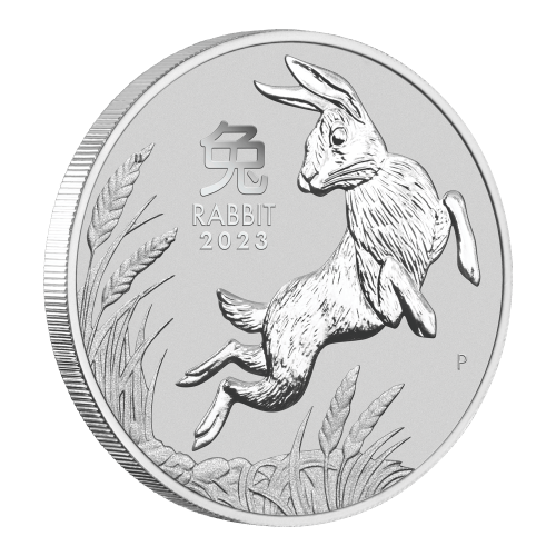 Pièce 1 once de platine Série Lunaire III australienne : Année du Lapin 2023 | Monnaie de Perth