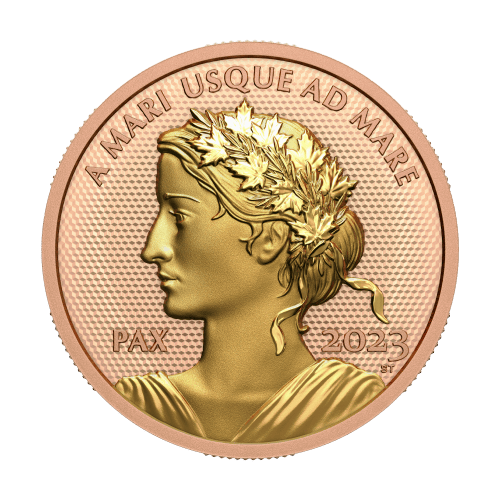 1 oz 2023 Peace Dollar Gold Coin | Royal Canadian Mint