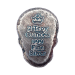 2 oz Black Cross Silver Skull | Monarch Precious Metals