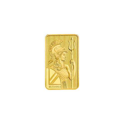1 gram Britannia Gold Bar | The Royal Mint