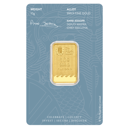 10 gram Britannia Gold Bar | The Royal Mint