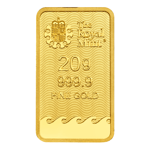 20 gram Britannia Gold Bar | The Royal Mint