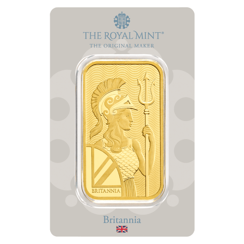 50 gram Britannia Gold Bar | The Royal Mint