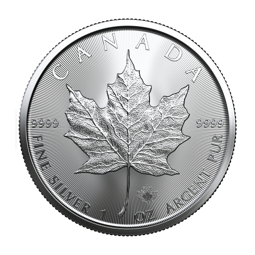 1 oz 2023 Canadian Maple Leaf Silver Coin | Royal Canadian Mint