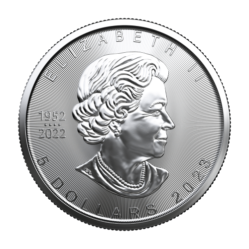 1 oz 2023 Canadian Maple Leaf Silver Coin | Royal Canadian Mint