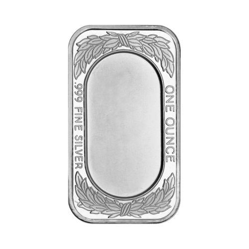 1 oz Happy Holidays Snowman Silver Bar | Silvertowne Mint