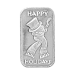 1 oz Happy Holidays Snowman Silver Bar | Silvertowne Mint