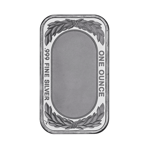 1 oz Horse and Sleigh Silver Bar | Silvertowne Mint