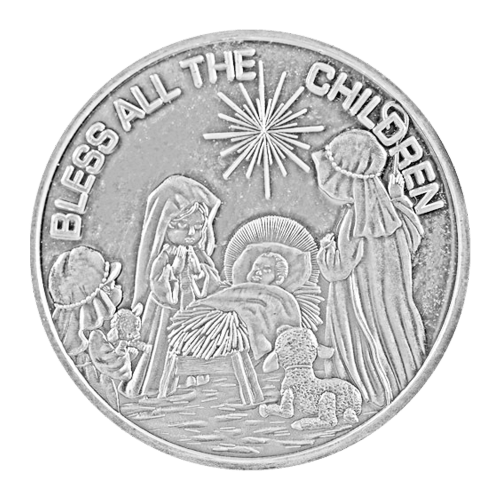 1 oz Christmas Nativity Silver Round | Silvertowne Mint