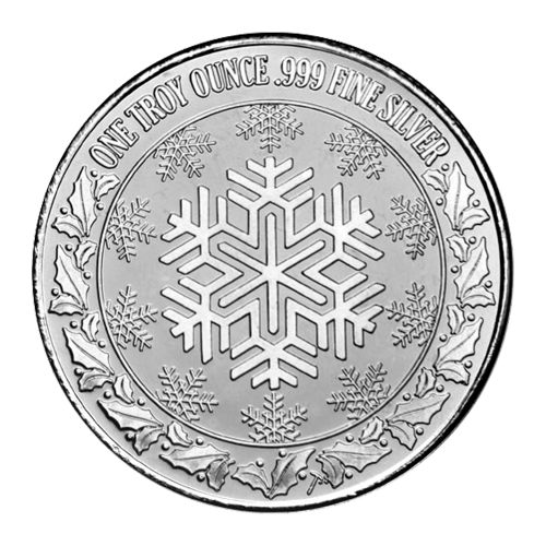 1 oz Christmas Nativity Silver Round | Silvertowne Mint