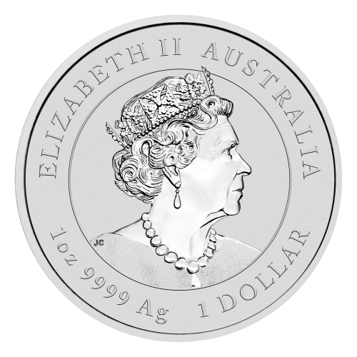 Pièce 1 once d'argent Série Lunaire III australienne : Année du Lapin 2023 | Monnaie de Perth