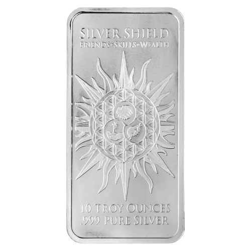 10 oz No Lie Silver Bar | Silver Shield