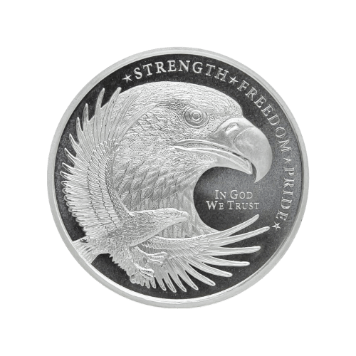 1/2 oz Eagle Silver Round | Golden State Mint