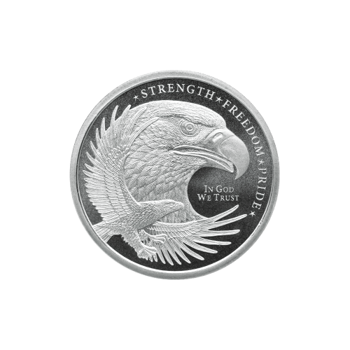 1/4 oz Eagle Silver Round | Golden State Mint