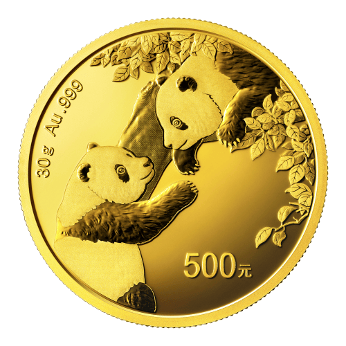 Pièce 30 grammes en or Panda Chine 2023 | Monnaie chinoise