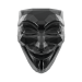Masque empilable 2 onces d'argent vieilli Guy Fawkes: The Rebel Dark 2022 | KOMSCO
