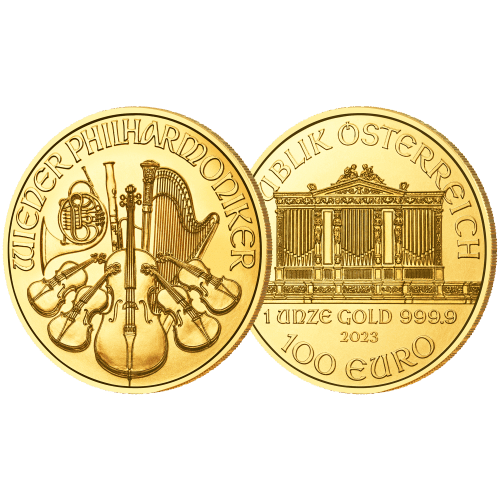 1 oz 2023 Austrian Philharmonic Gold Coin | Austrian Mint